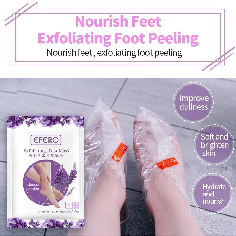 EFERO EXFOLIATING FOOT MASK