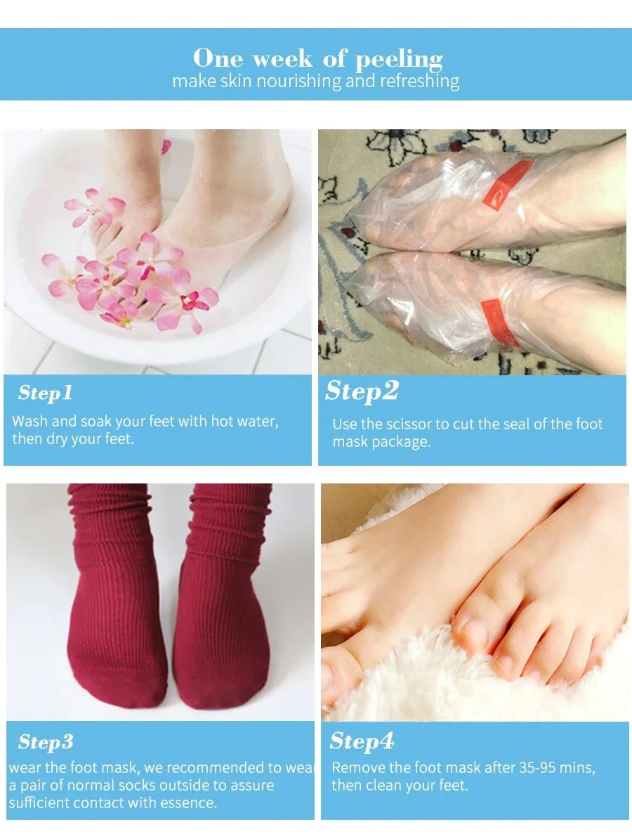 EFERO EXFOLIATING FOOT MASK