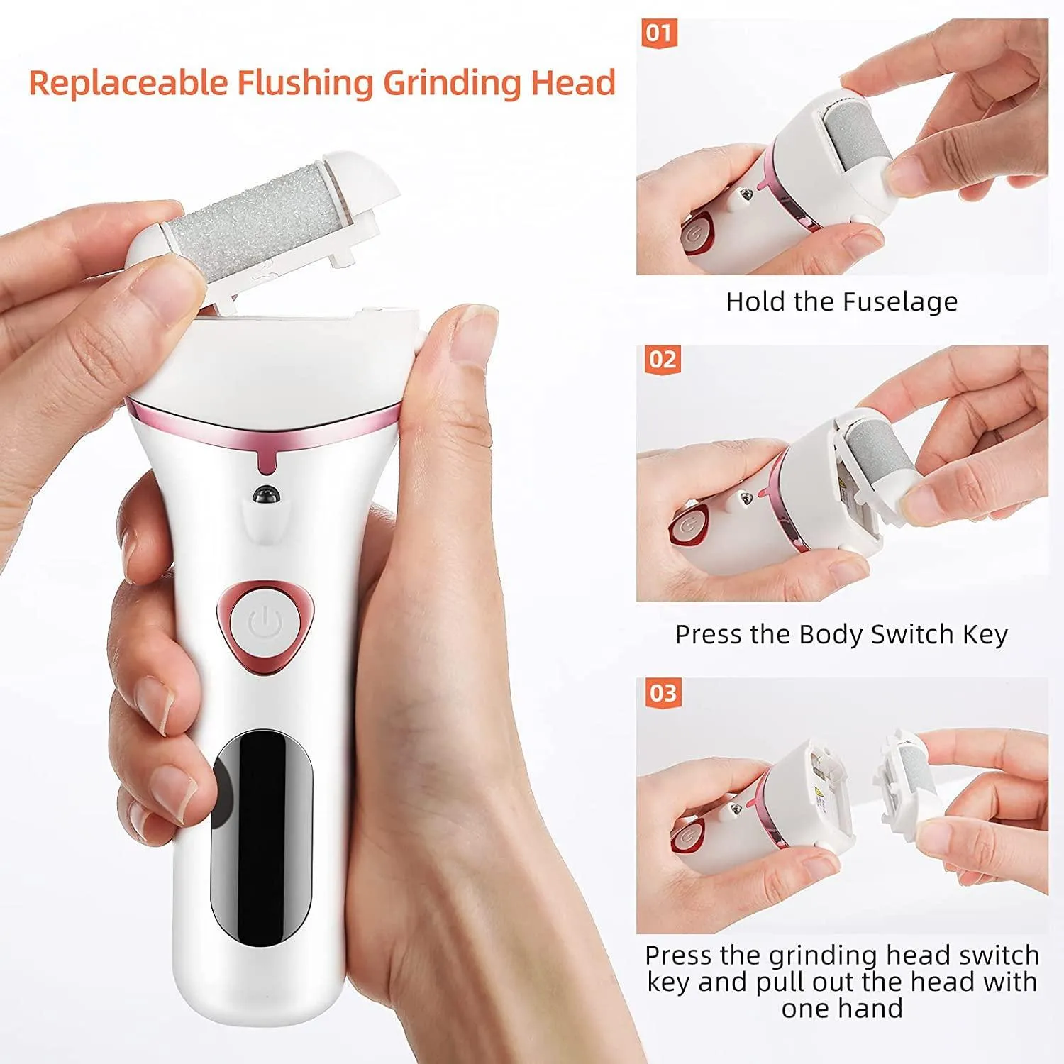 Electric Rechargeable Foot Grinder Exfoliating Foot Repair Machine