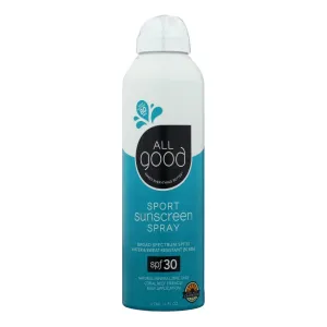 Elemental Herbs Ag Sunscreen SPF 30 Sport Spray, 6 Fl Oz
