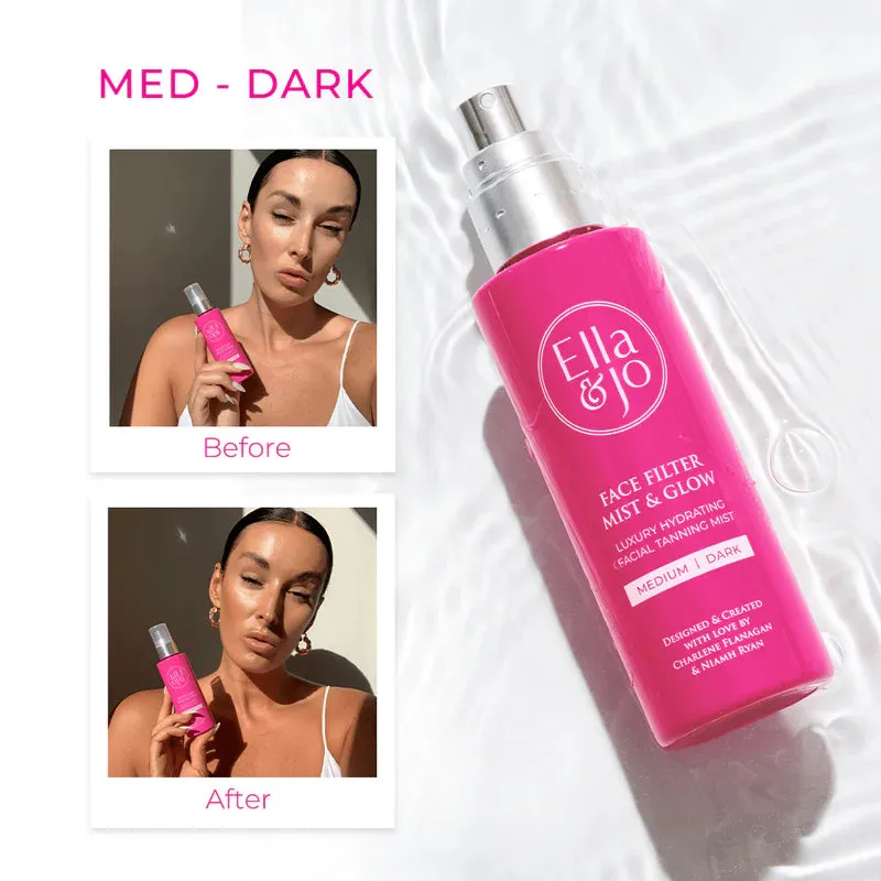 Ella & Jo Facial Tanning Mist Medium/Dark