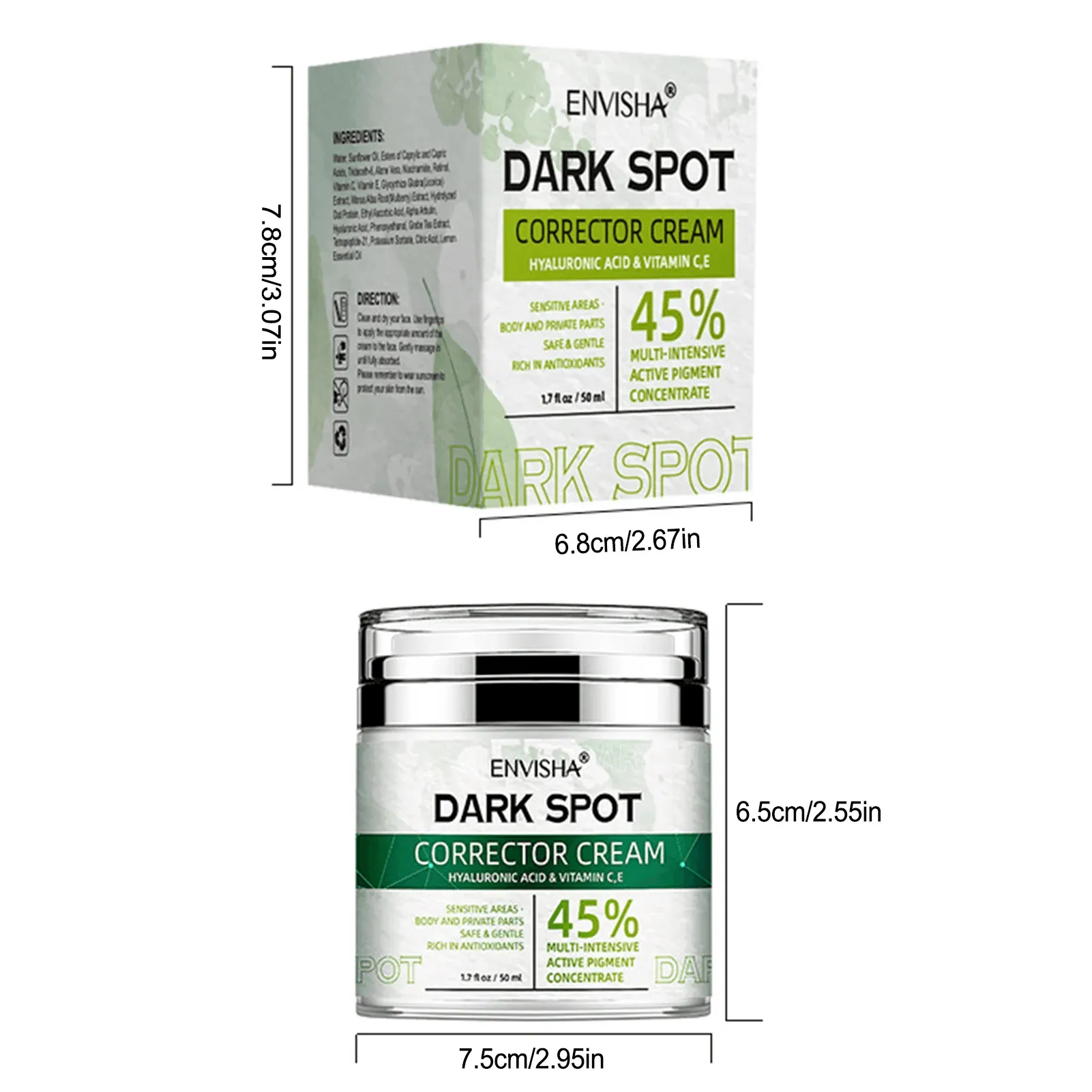 Envisha Dark Spot Corrector Cream - 50ml