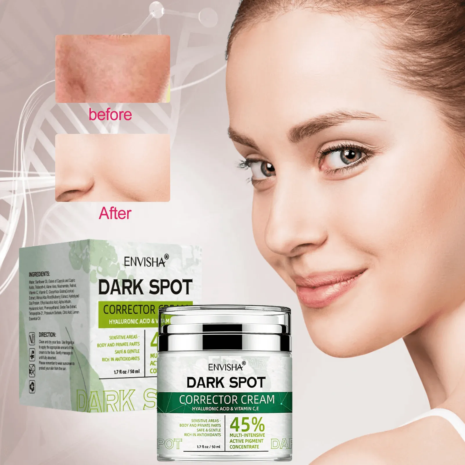 Envisha Dark Spot Corrector Cream - 50ml