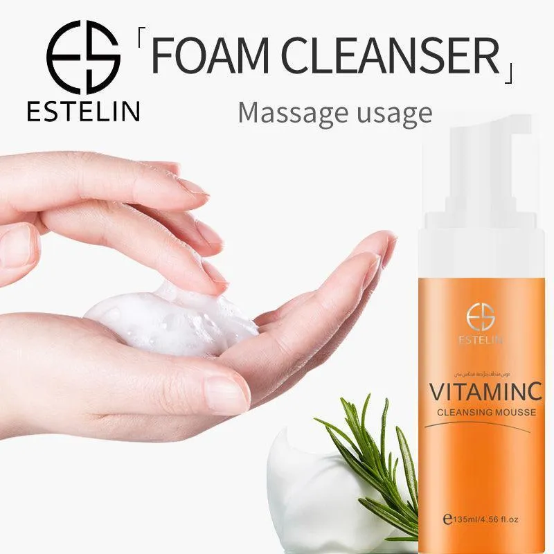 Estelin Vitamin C Cleansing Mousse - 135 ml