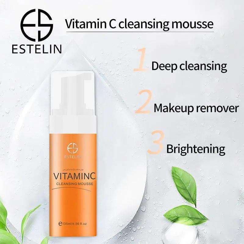 Estelin Vitamin C Cleansing Mousse - 135 ml