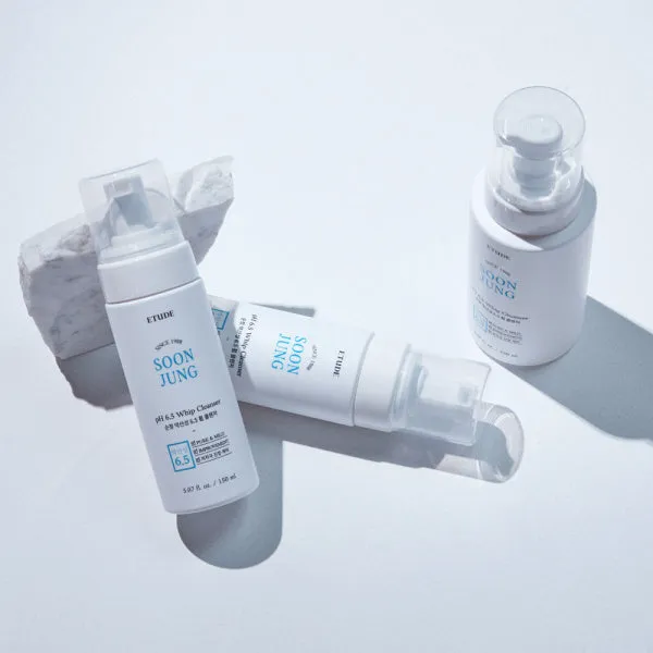 ETUDE HOUSE SOON JUNG Ph 6.5 Whip Cleanser غسول الوجه الكريمي من ايتود هاوس