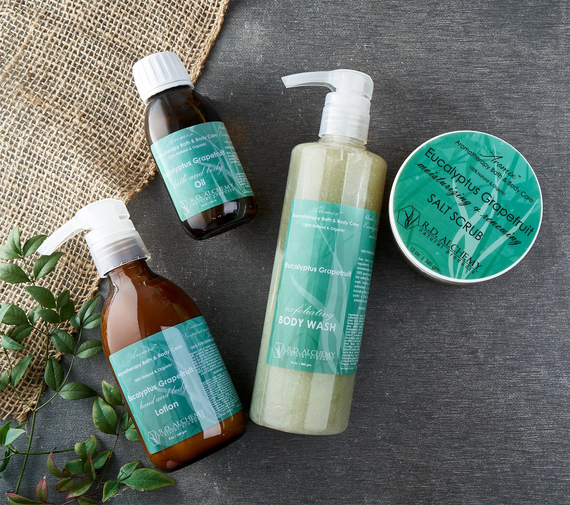 Eucalyptus Grapefruit - Sea Salt Body Scrub