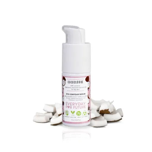 EYE CONTOUR SERUM with COCONUT and HYALURONIC ACID 15 g - COCOCUDDLE