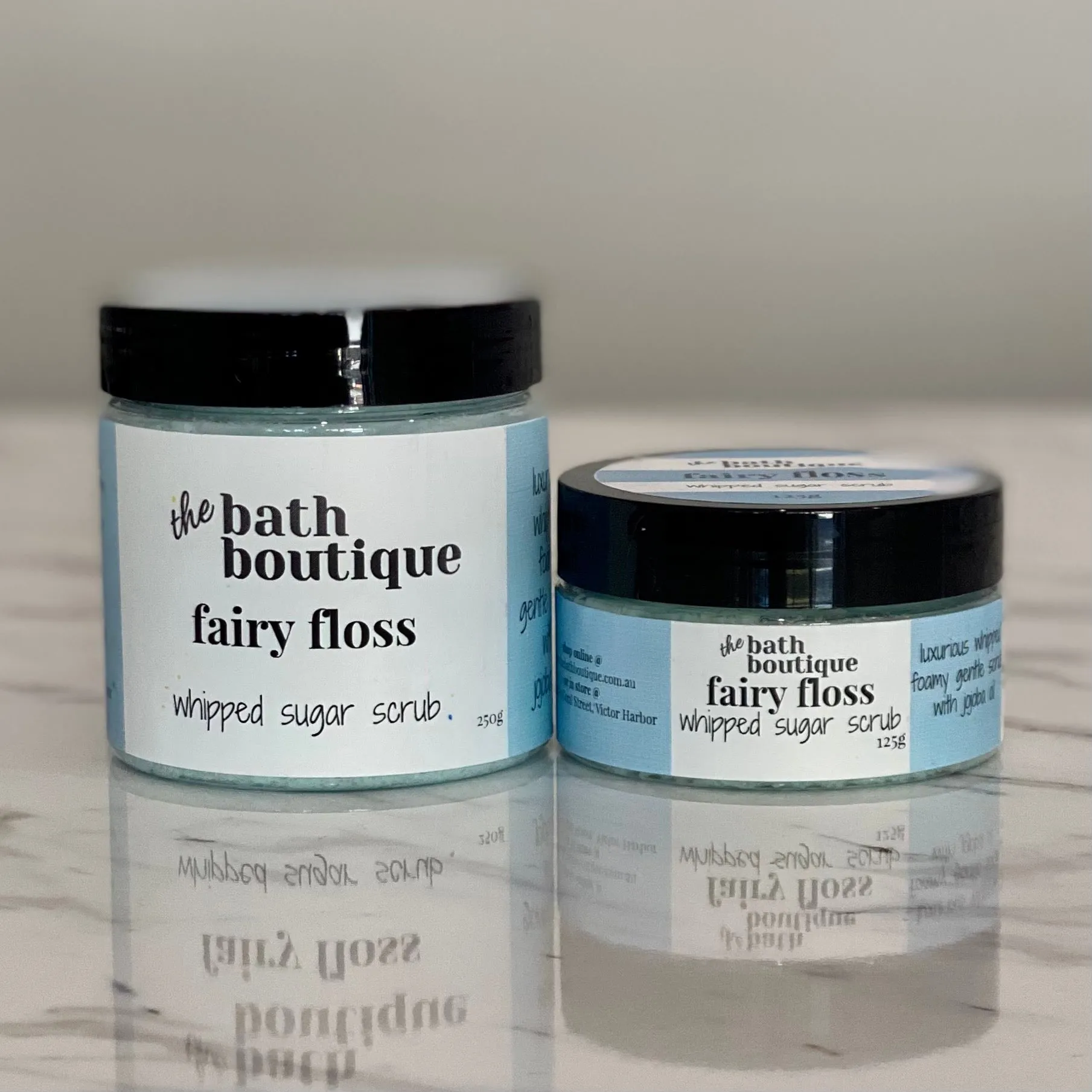 fairy floss whipped sugar scrub