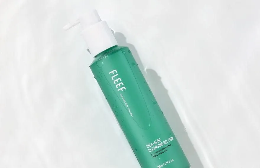 FLEEF Cica-Aloe Cleansing Gel Foam 200ml
