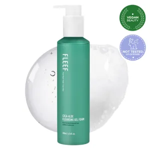 FLEEF Cica-Aloe Cleansing Gel Foam 200ml