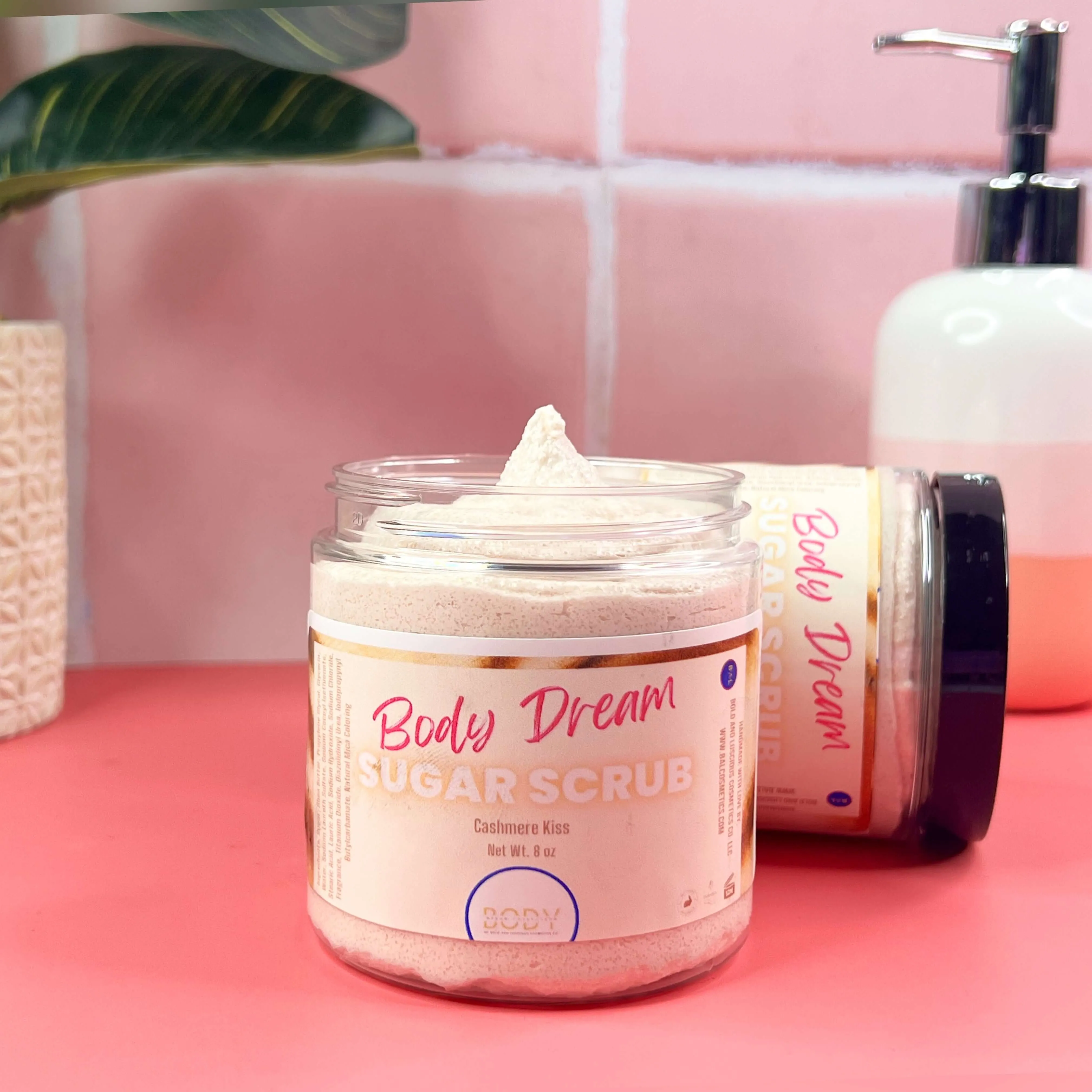 Foaming Sugar Scrub "Cashmere"