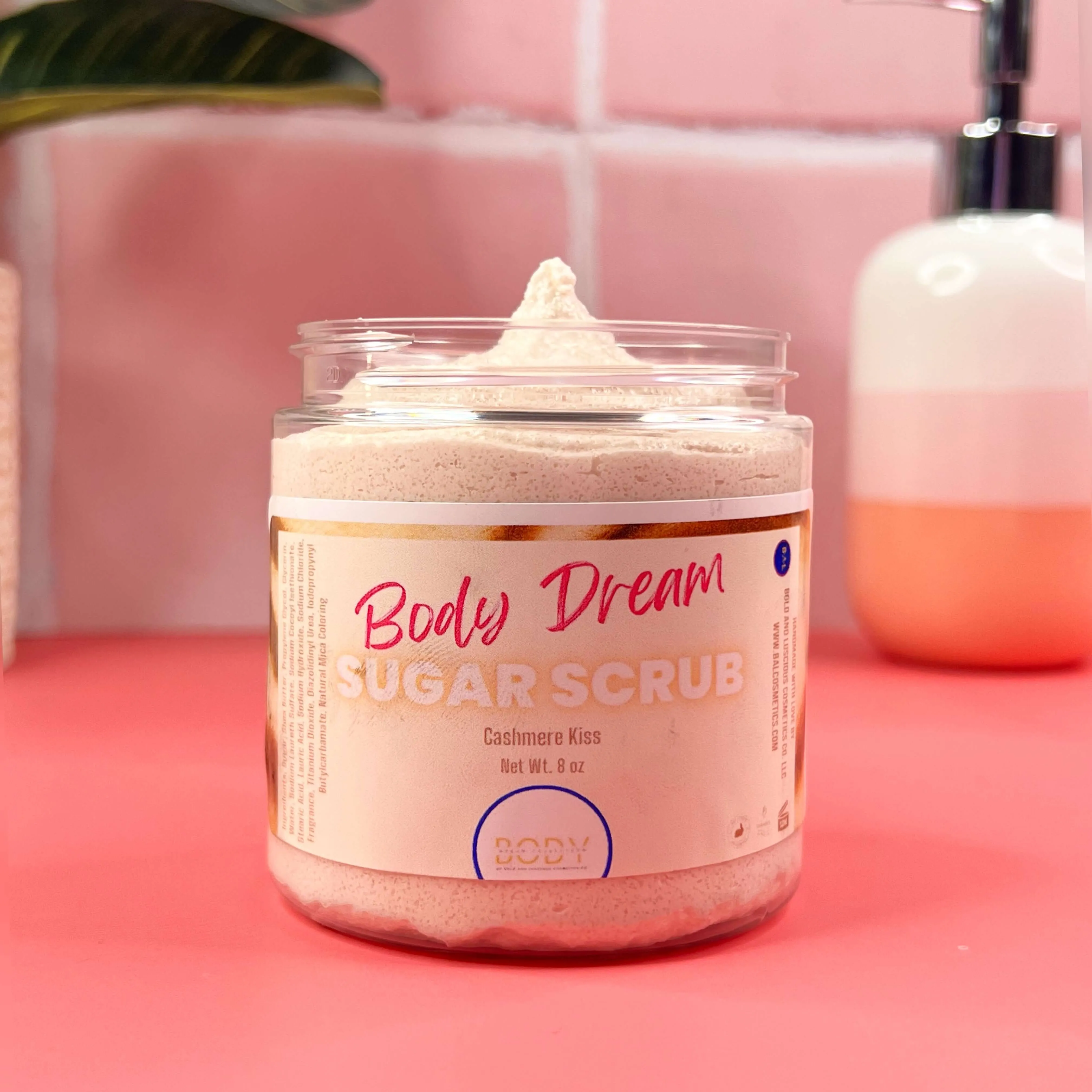 Foaming Sugar Scrub "Cashmere"