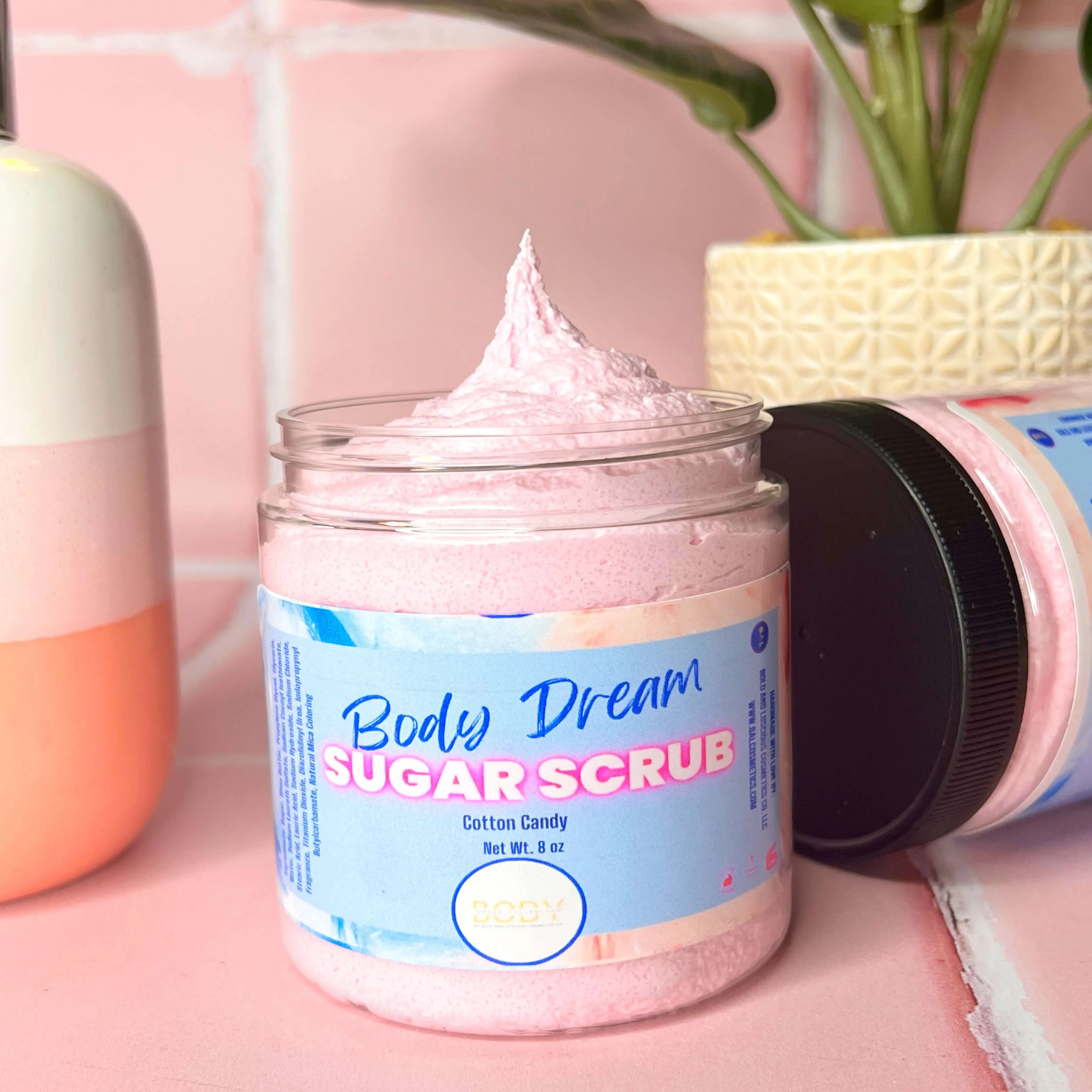 Foaming Sugar Scrub "Cotton Candy"