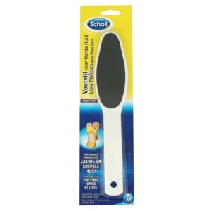 Foot file for hard leather, Scholl