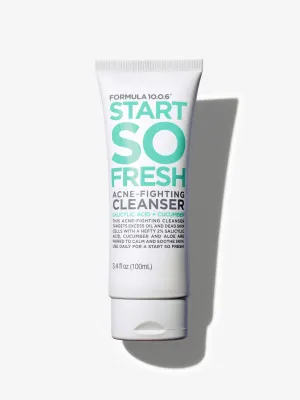 FORMULA 10.0.6 Start So Fresh Acne Fightining Cleanser Salicyllic Acid   Cucumber غسول بحمض الساليسيليك