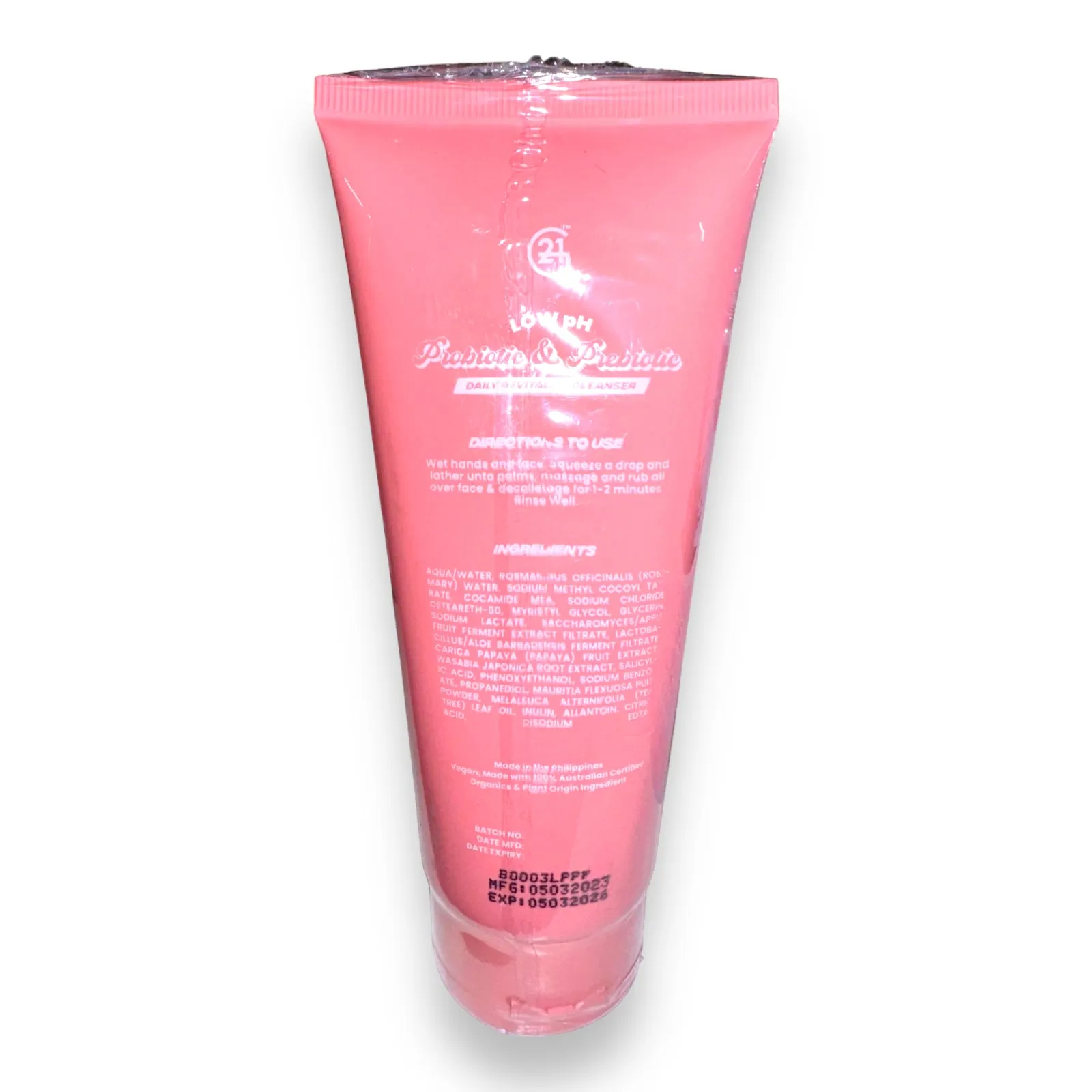 G21 Low pH Probiotic & Prebiotic Daily Revitalise Cleanser 150 ML