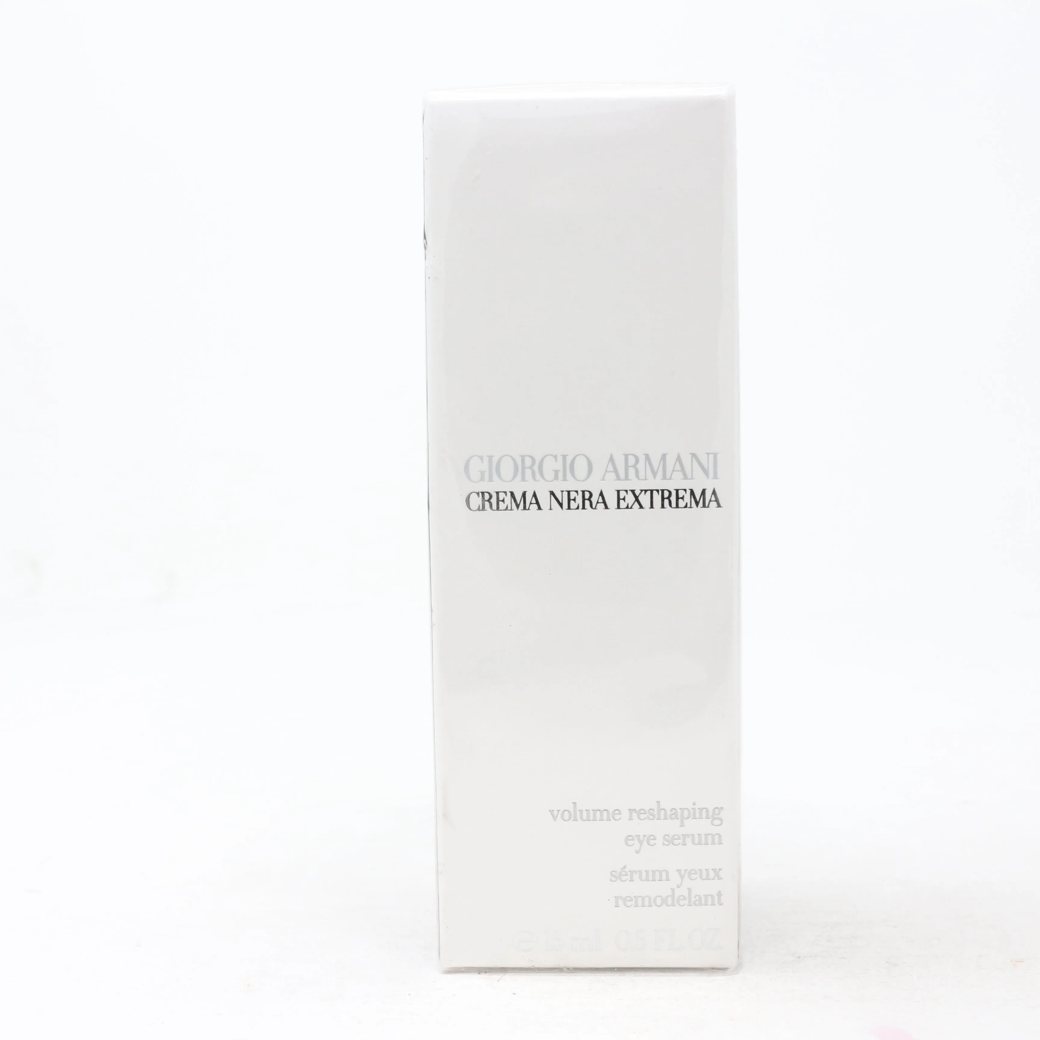 Giorgio Armani Crema Nera Extrema Volume Reshaping Eye Serum 0.5oz  New With Box
