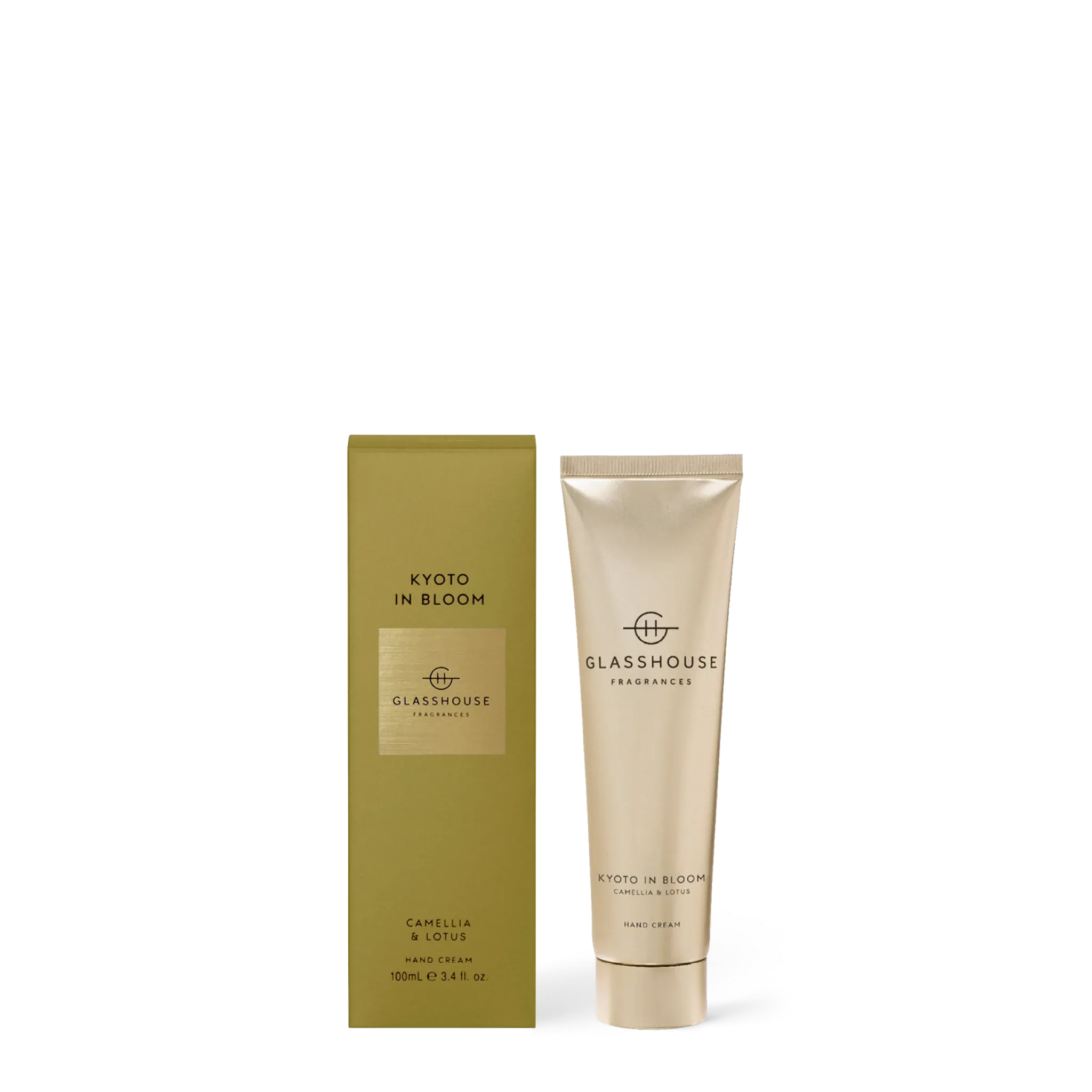 Glasshouse Fragrances 3.4 oz Hand Cream - Kyoto In Bloom