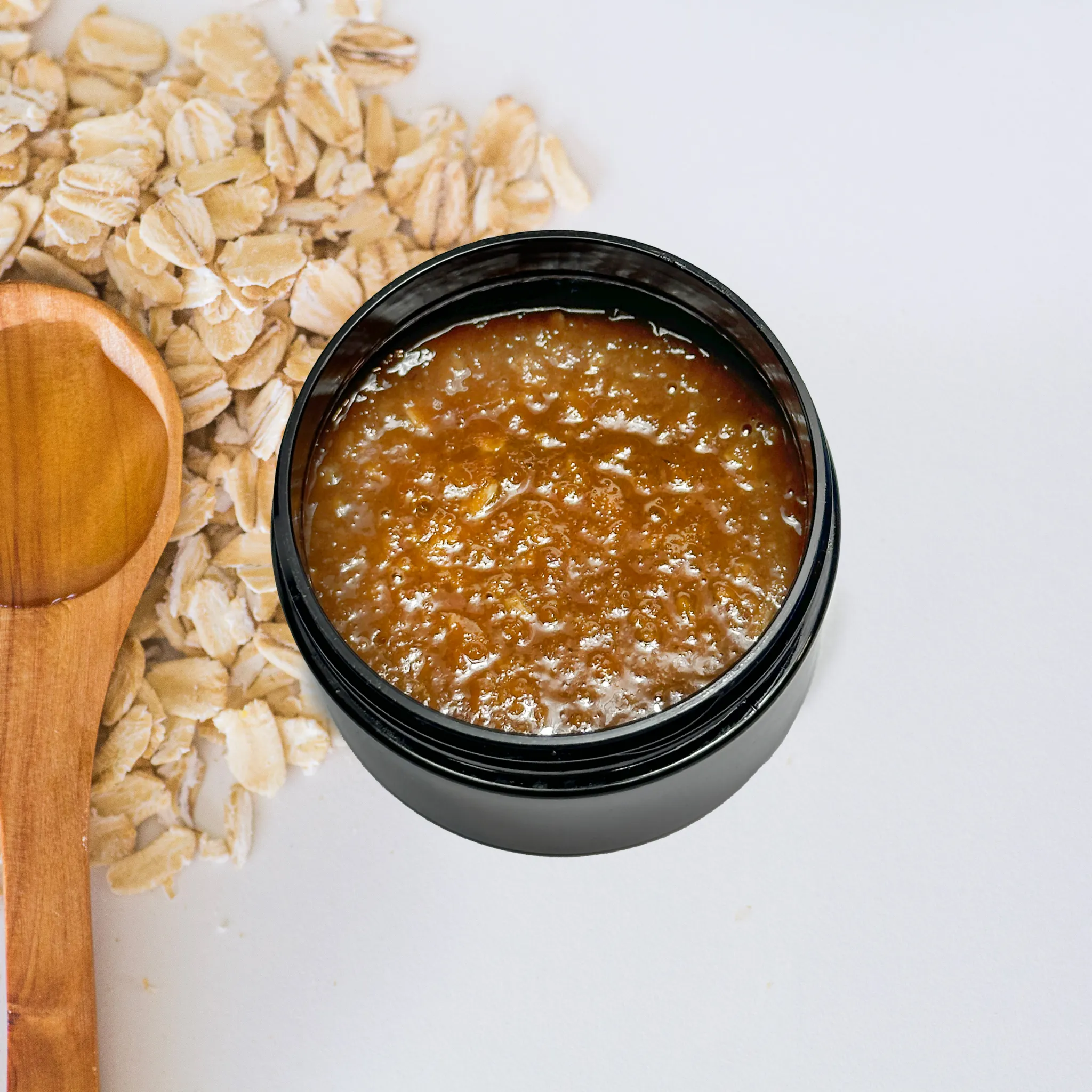 Goat's Milk Oatmeal Honey and Vanilla Natural Sugar Scrub Avocado Oil 4 oz