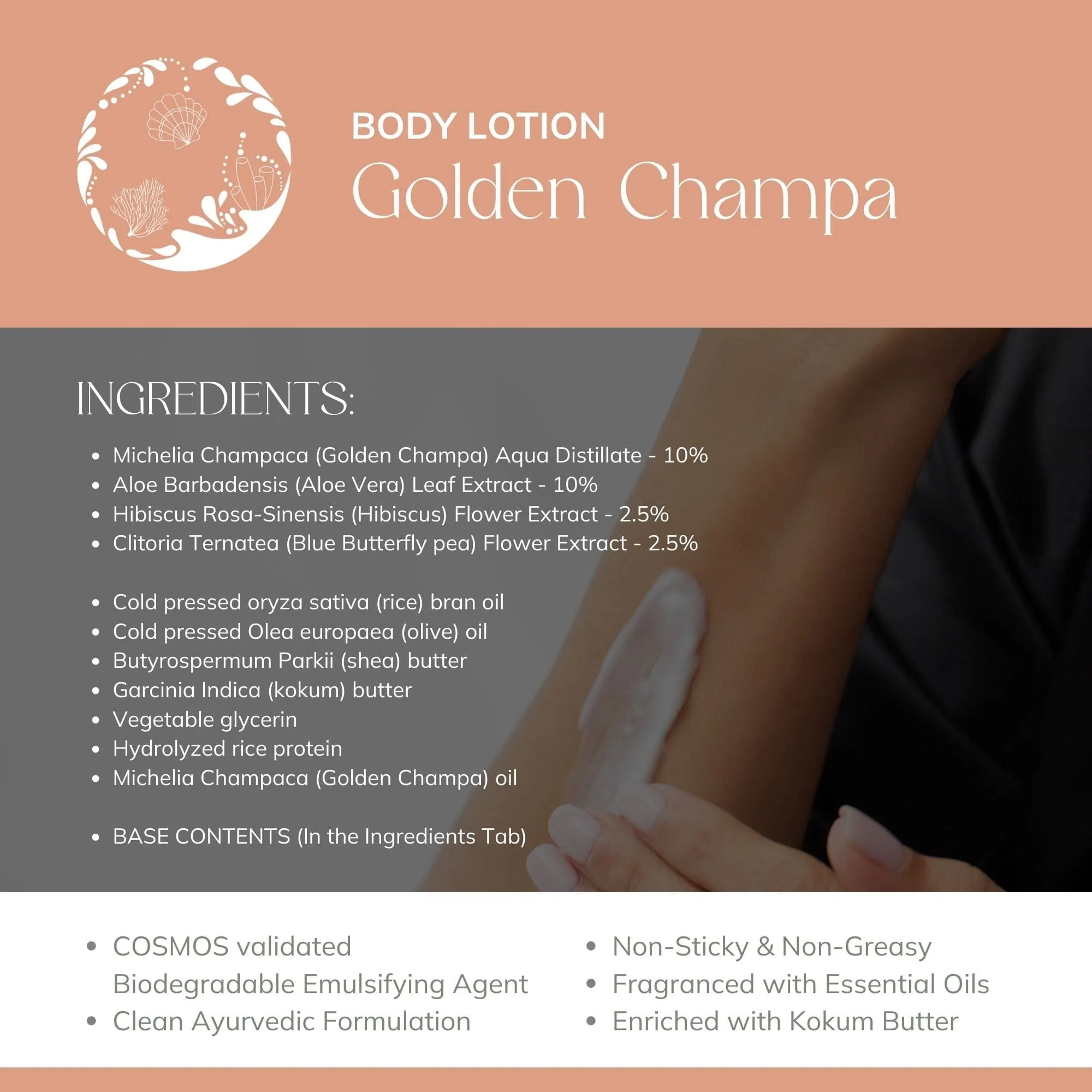 Golden Champa Body Lotion