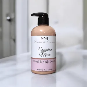 Hand & Body Lotion – Egyptian Musk, 8 oz