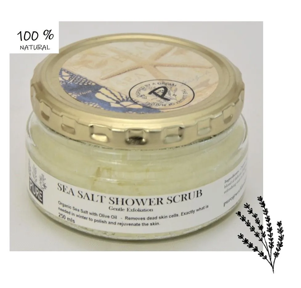 Herbal Sea Salt Showers Scrub 250 mls
