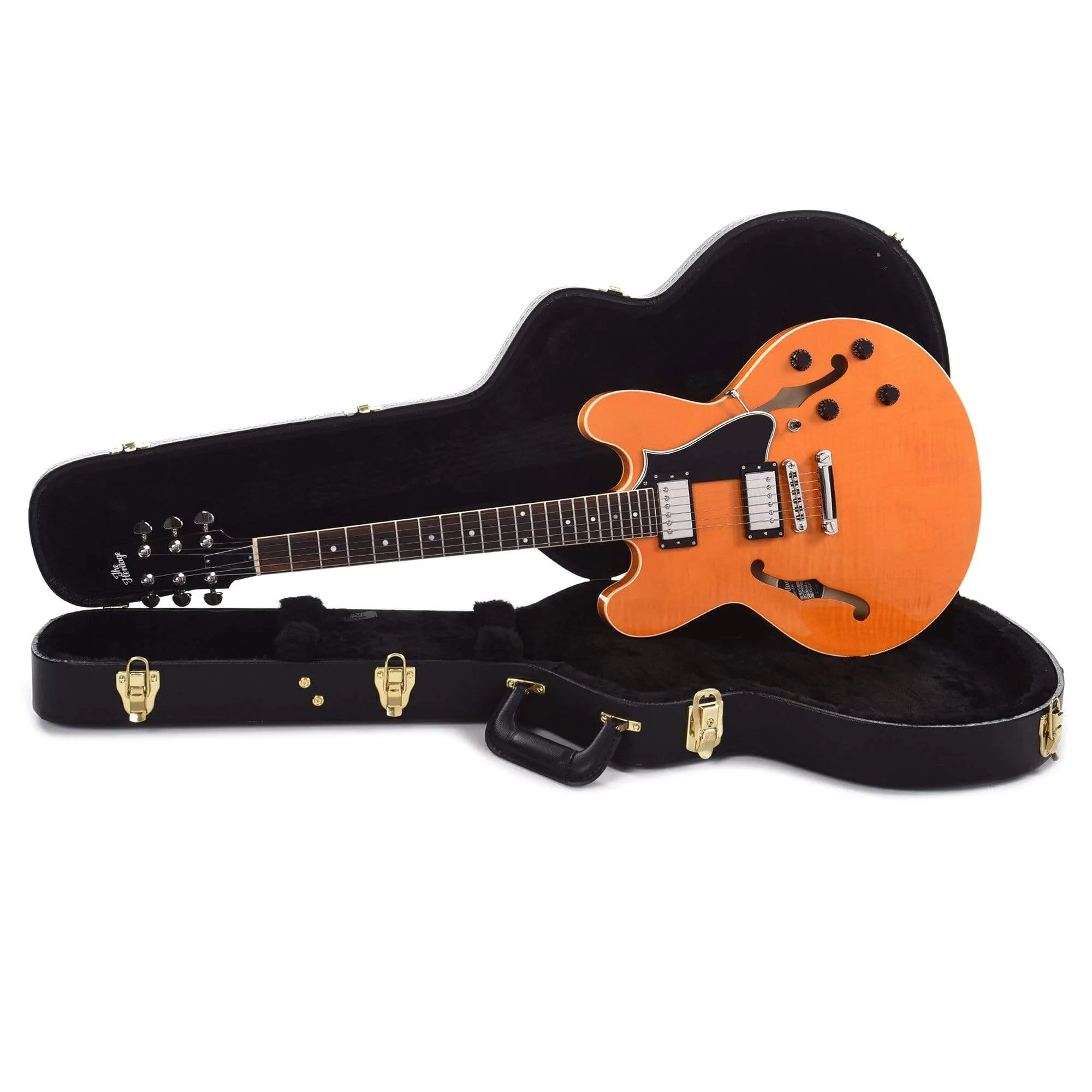 Heritage Standard H-535 Semi-Hollow Orange Translucent