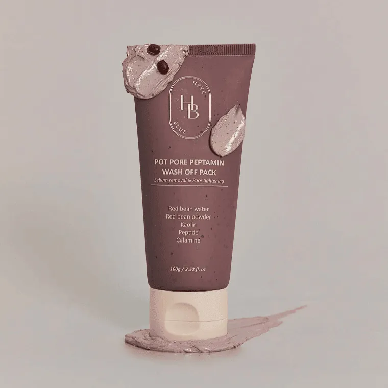 [HEVE BLUE] Pot Pore Peptamin Wash Off Pack 100g