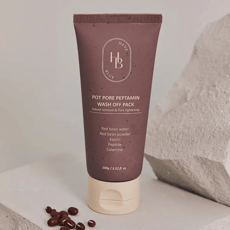 [HEVE BLUE] Pot Pore Peptamin Wash Off Pack 100g