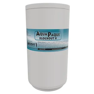 Holden's Screen Supply AquaPaque®  Blockout Ink for Fabrics K - Opaque Base for Concentrated Screen Printable Pigments | Ideal for Vibrant Printing on Dark Fabrics and Textiles