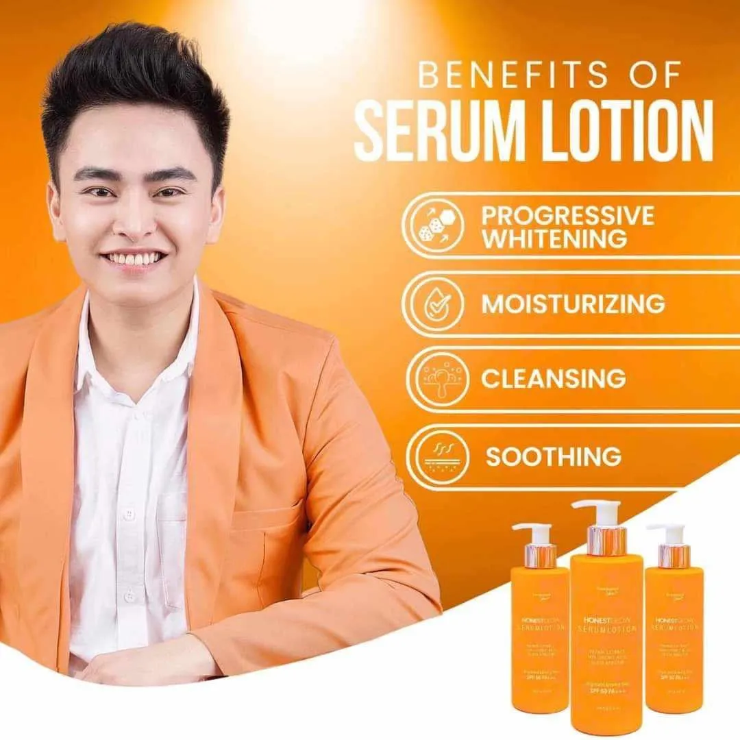 Honest Glow - Serum Lotion 250 ML ( Orange )