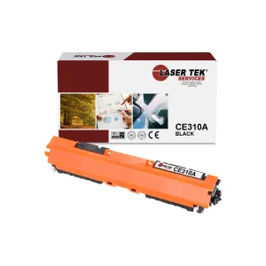 HP 126A CE310A Black Compatible Toner Cartridge | Laser Tek Services