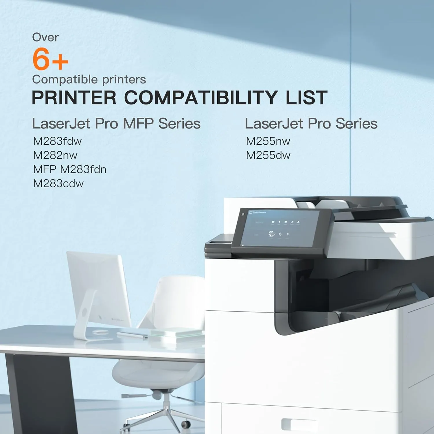 HP 206A Compatible Toner Cartridges(4 Pack)