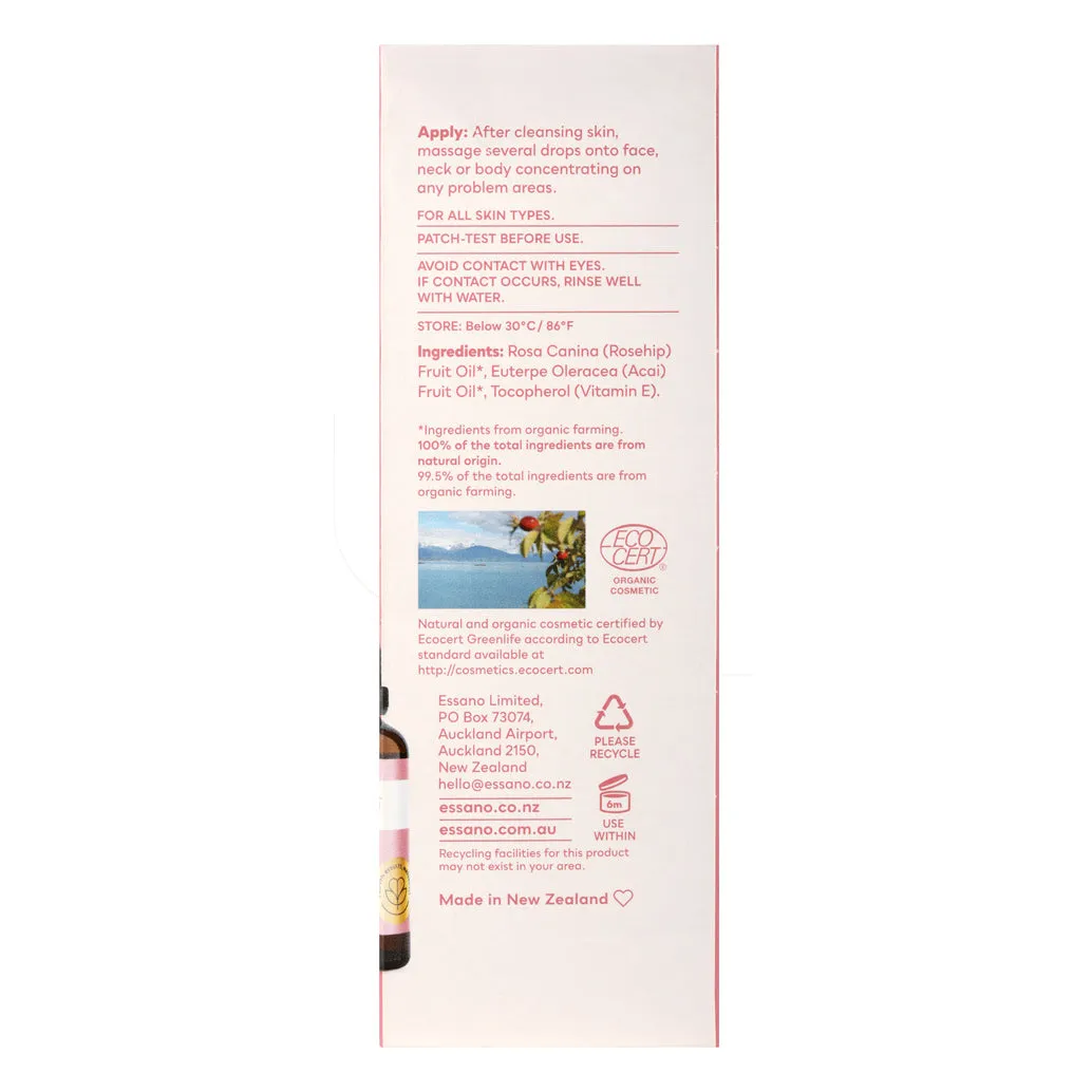 Hydration  Certified Organic Rosehip Oil