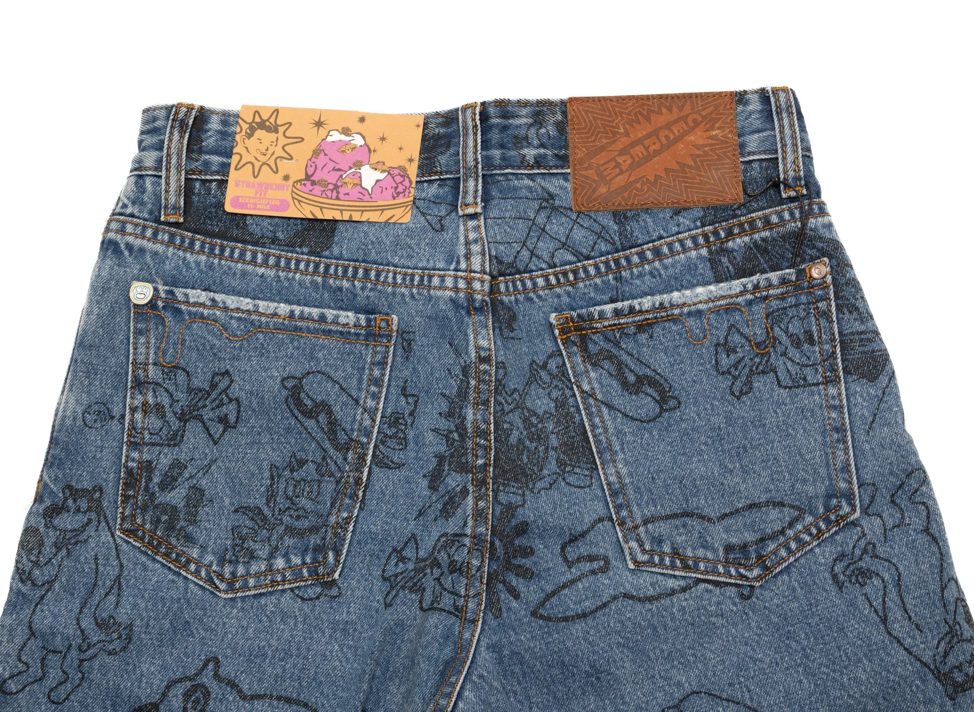 Ice Cream Sun Out Jean Shorts