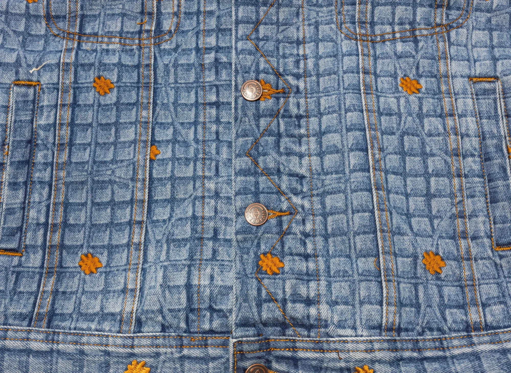 Ice Cream Work Jean Jacket