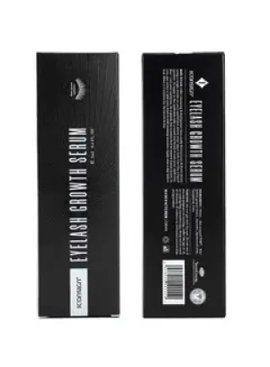 Iconsign Lash Serum - Organic Eyelash Growth Serum for Fuller, Longer Lashes & Brows