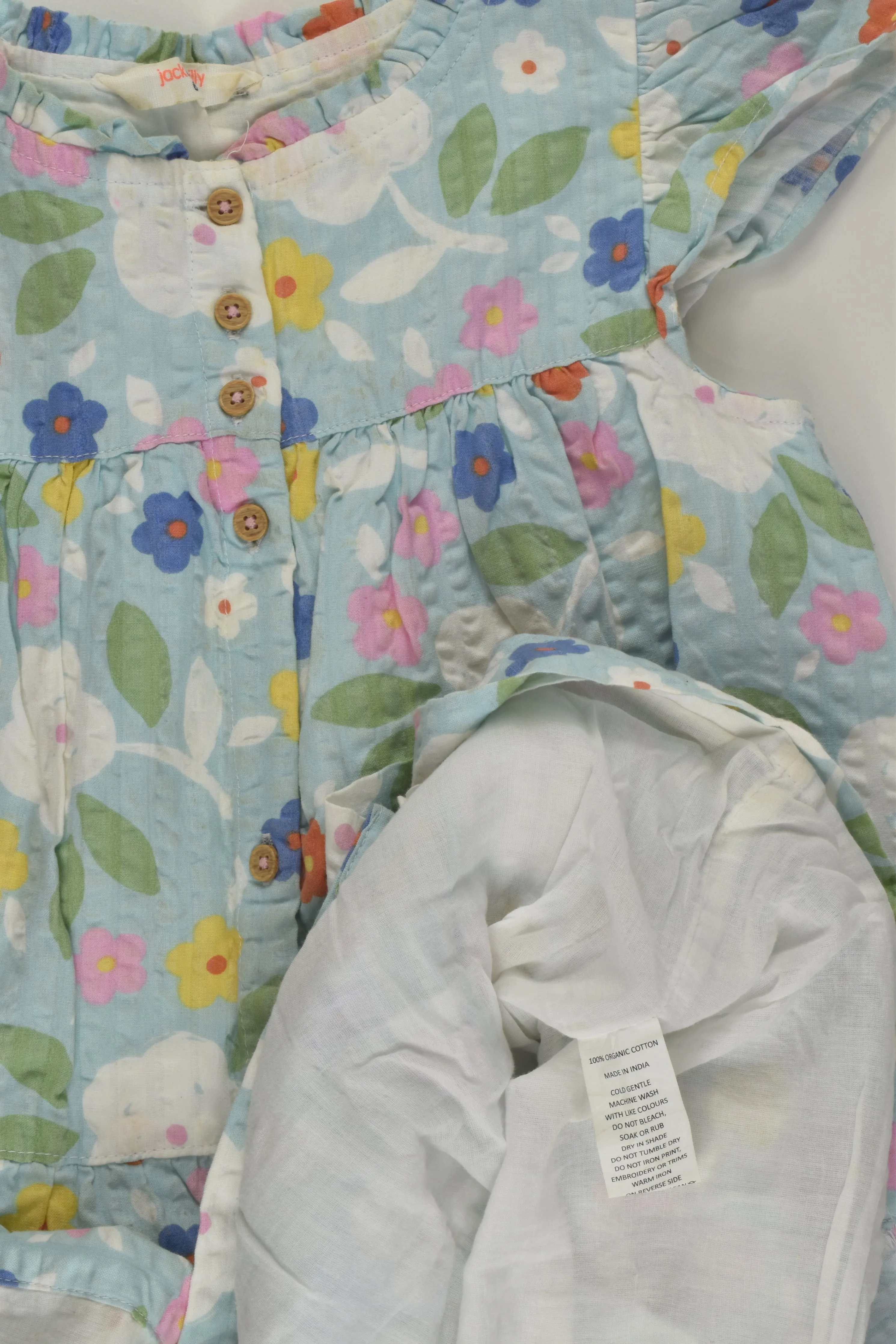 Jack & Milly Size 6 Lined Floral Dress