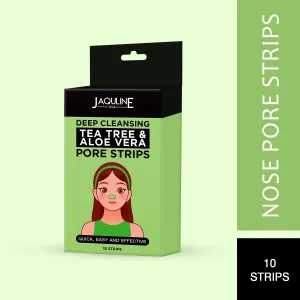 Jaquline USA Teatree & Aloe Vera Nose Pore Strips