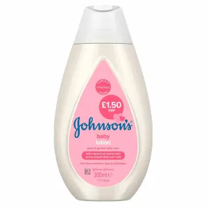 Johnsons Baby Lotion 300ml PMP £1.50 - 300Ml