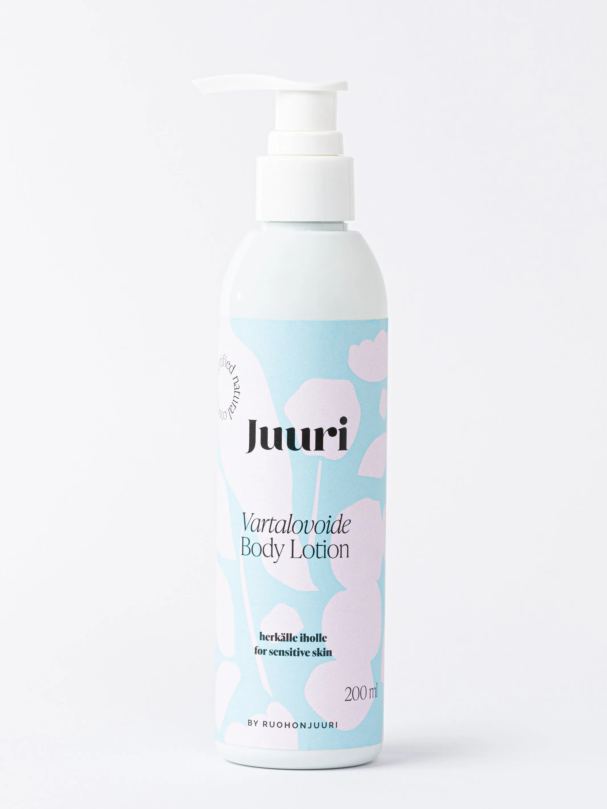 Juuri Body Lotion, Fragrance-Free, 200 ml