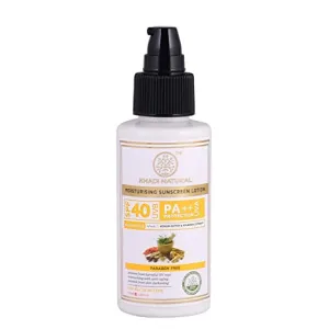Khadi Natural Sunscreen SPF 40 Moisturizing Lotion 100ml