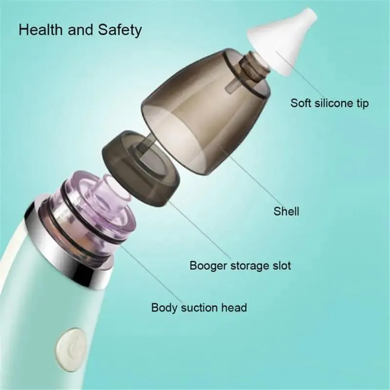 Kid Baby Nasal Aspirator Electric Nose Cleaner Newborn Baby Sucker Cleaner