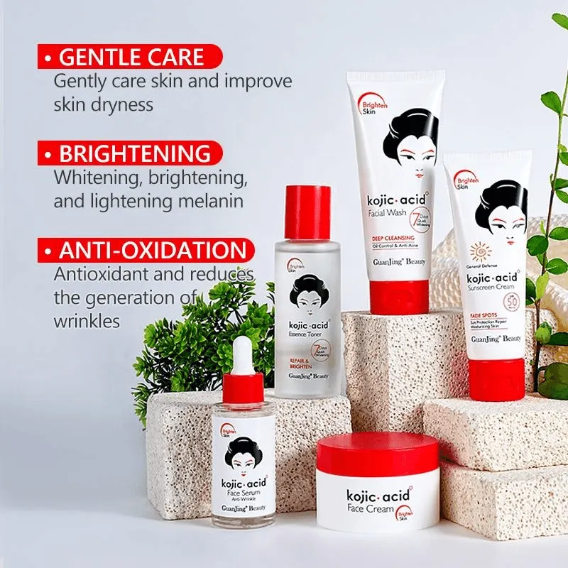 Kojic Acid Whitening Skin Care Set