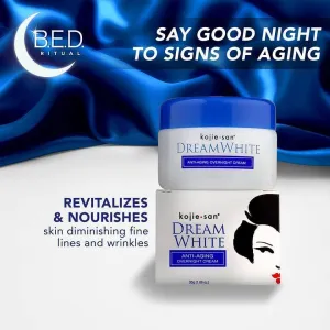kojie san dream white anti aging overnight cream