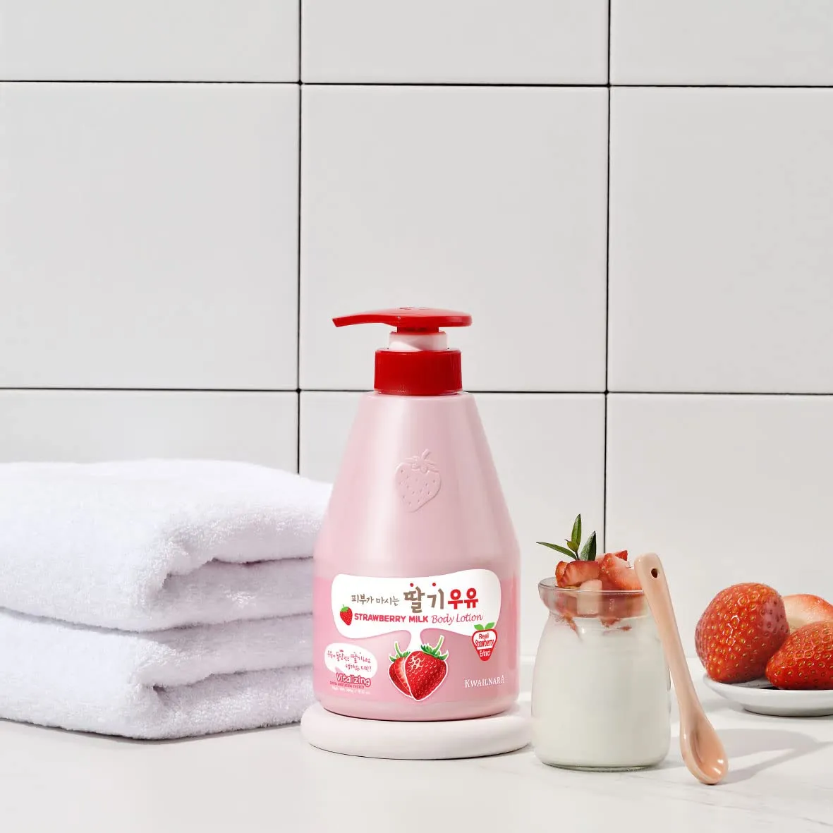 KWAILNARA Milk Body Lotion 560ml - 4 Types to choose