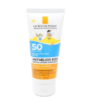 La Roche-Posay Anthelios Kids Gentle Lotion Sunscreen Spf 50  3.0oz/90ml New