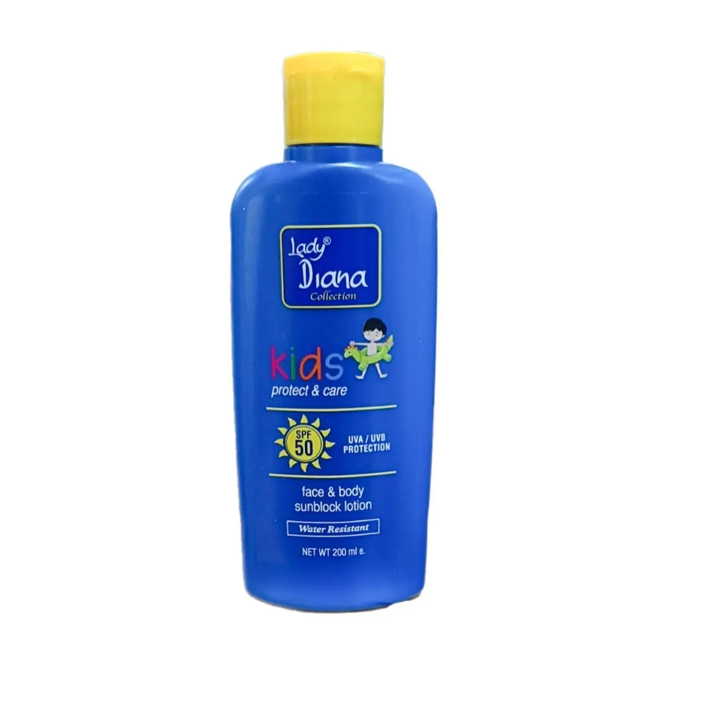 Lady Diana Kids Protect Face & Body Sunblock Lotion SPF 50 - 200ml