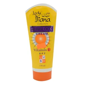 Lady Diana Sunblock Cream SPF 60 - 170ml